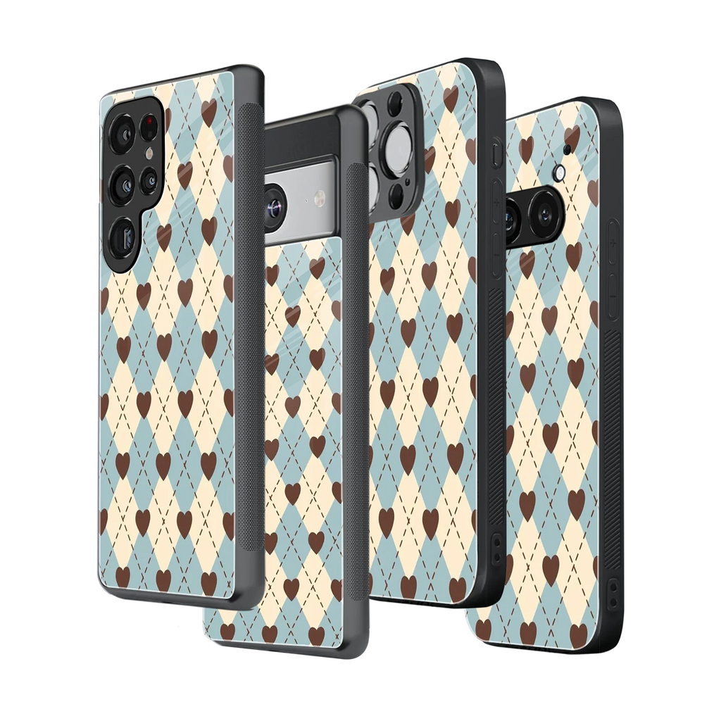 Stylish Glass Back Case for All Smartphones iPhone, Samsung, OnePlus, Pixel, Redmi, Oppo, Vivo, Motorola