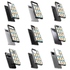 Durable Glass Back Mobile Case for iPhone, Samsung, OnePlus, Google Pixel, Redmi, Vivo, Oppo