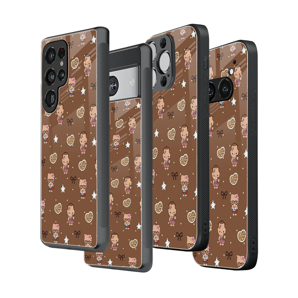 Stylish Glass Back Case for All Smartphones iPhone, Samsung, OnePlus, Pixel, Redmi, Oppo, Vivo, Motorola