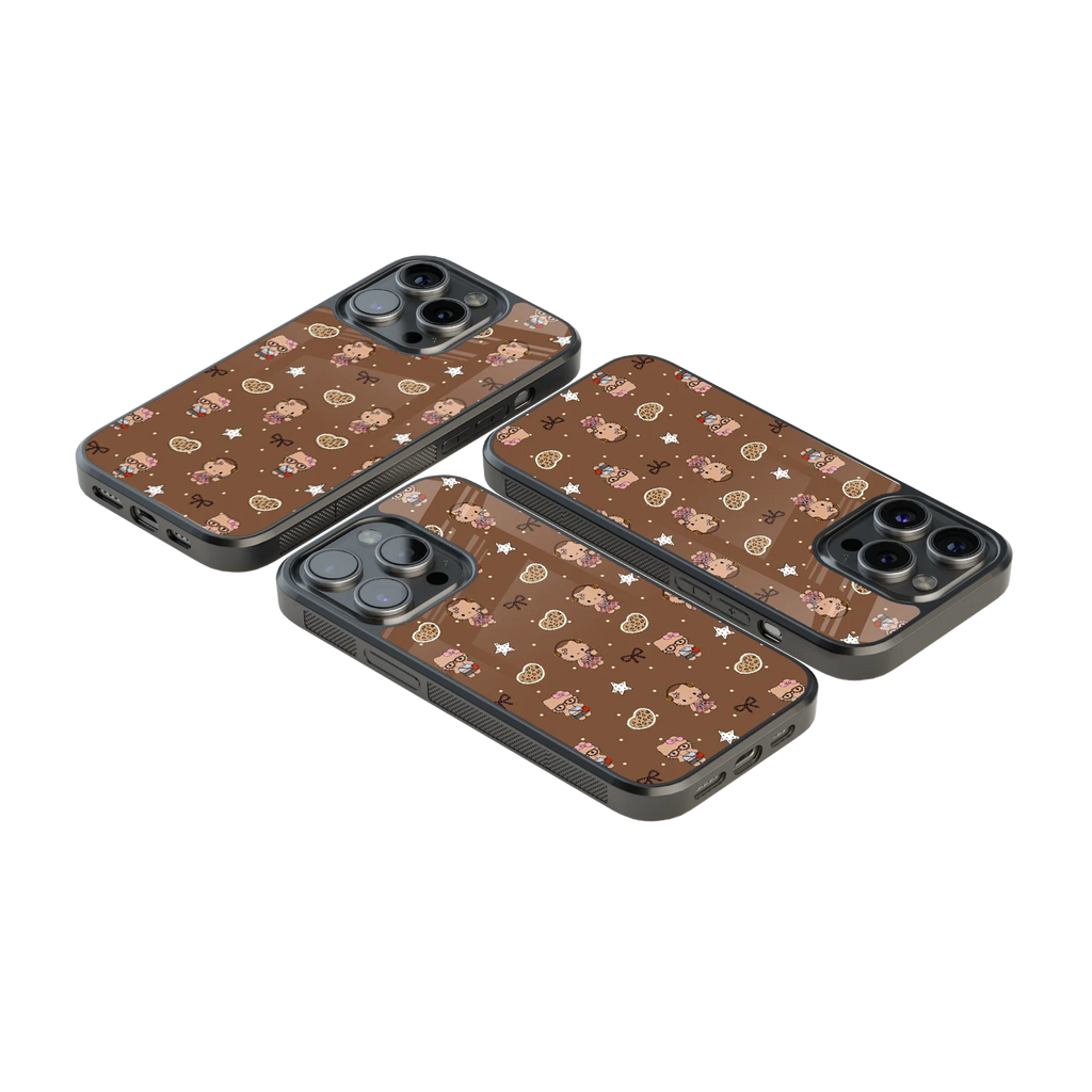 Luxury Glass Back Mobile Cover for iPhone, Samsung Galaxy, OnePlus, Pixel, Redmi & More