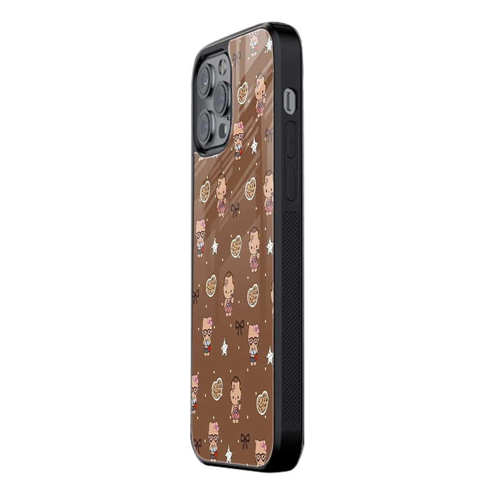 Slim Glass Back Phone Case for Multiple Brands iPhone, Samsung, Redmi, OnePlus, Oppo, Vivo