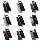 Durable Glass Back Mobile Case for iPhone, Samsung, OnePlus, Google Pixel, Redmi, Vivo, Oppo