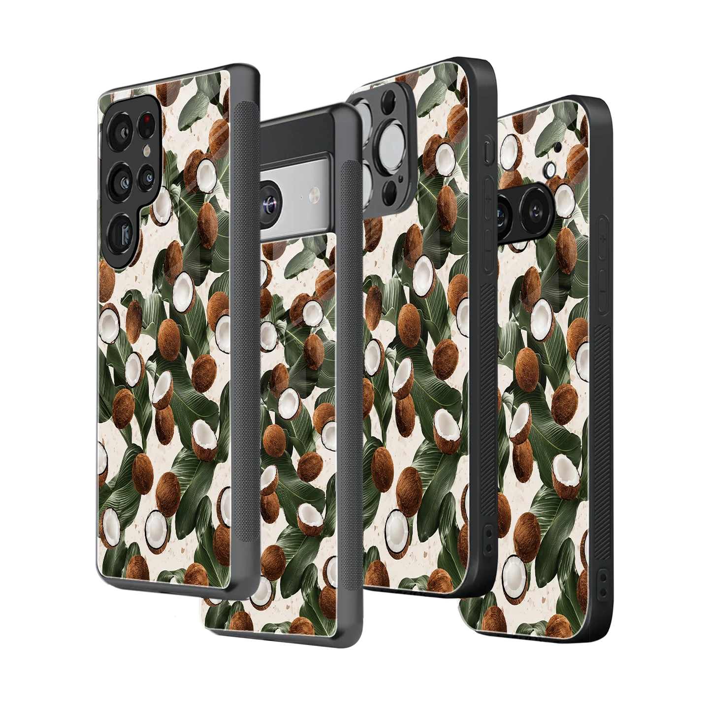 Stylish Glass Back Case for All Smartphones iPhone, Samsung, OnePlus, Pixel, Redmi, Oppo, Vivo, Motorola
