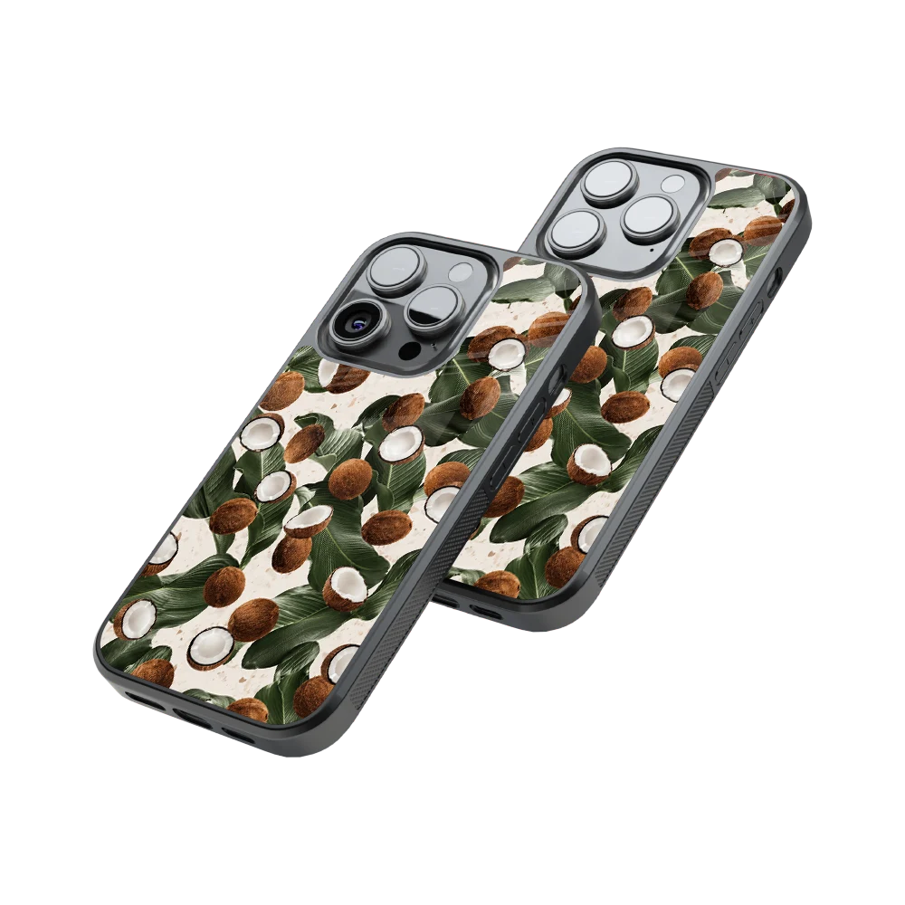 Protective Glass Back Phone Case Compatible with iPhone, Samsung, OnePlus, Pixel & More