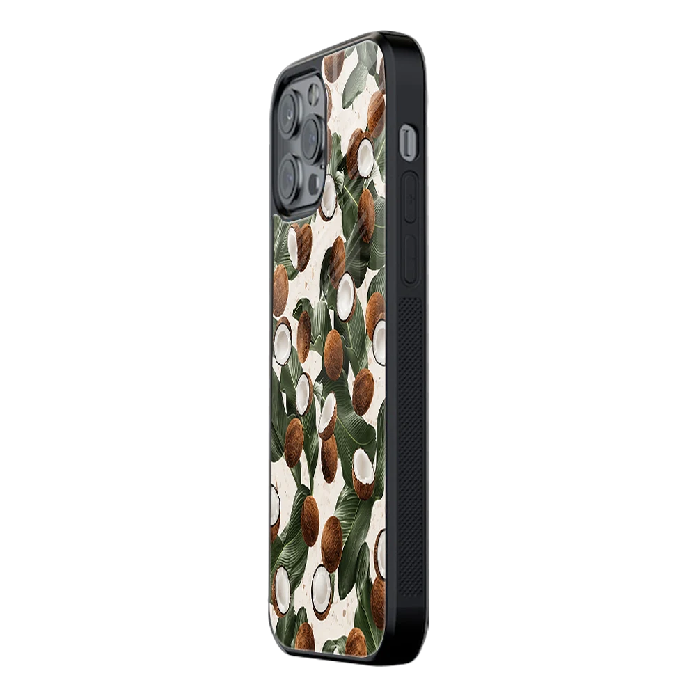 Slim Glass Back Phone Case for Multiple Brands iPhone, Samsung, Redmi, OnePlus, Oppo, Vivo