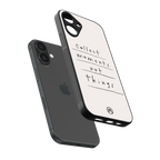 collect moments not things back phone cover | glass case for iphone 16 plus