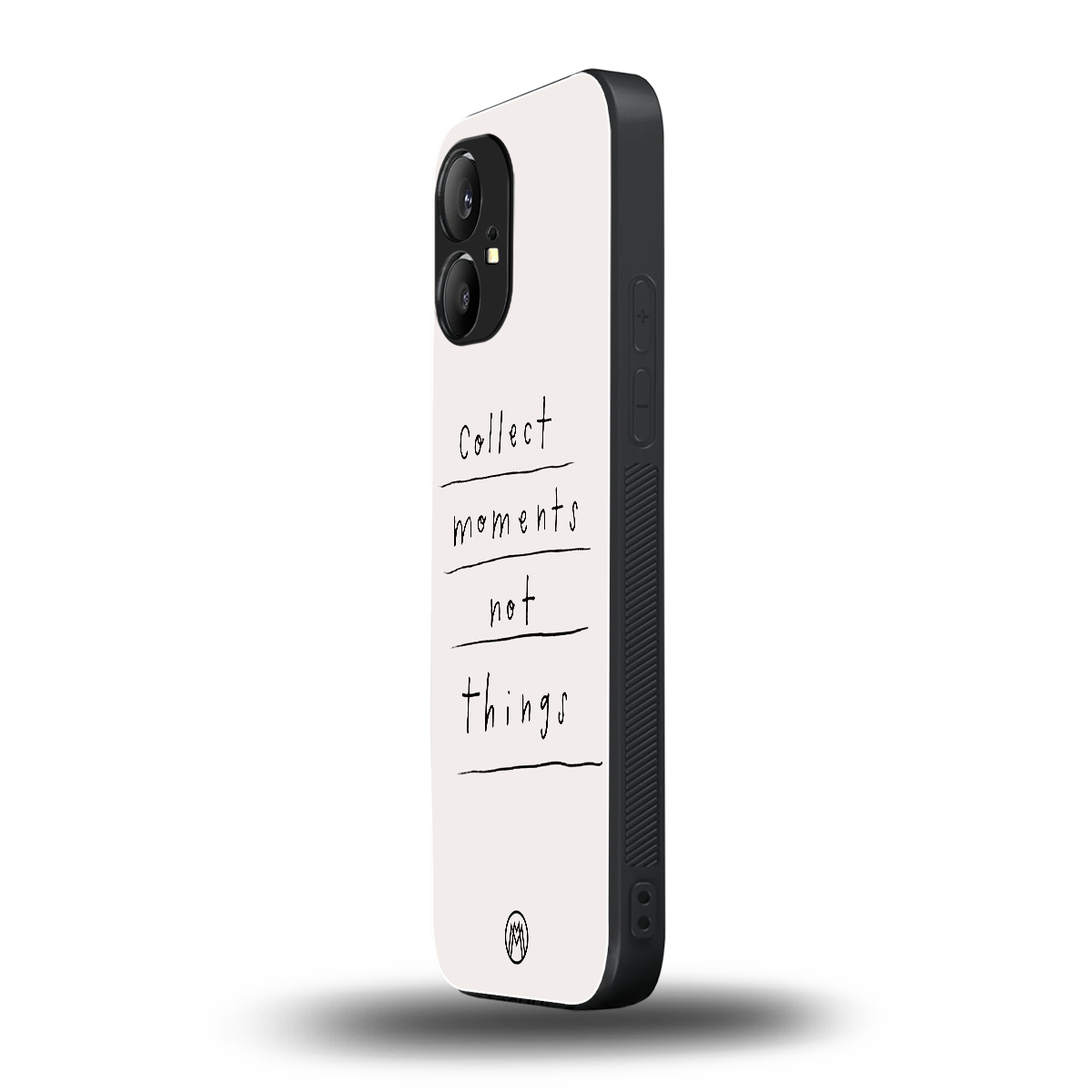 collect moments not things back phone cover | glass case for nothing phone 1
