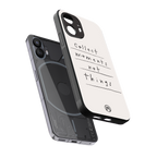 collect moments not things back phone cover | glass case for nothing phone 2