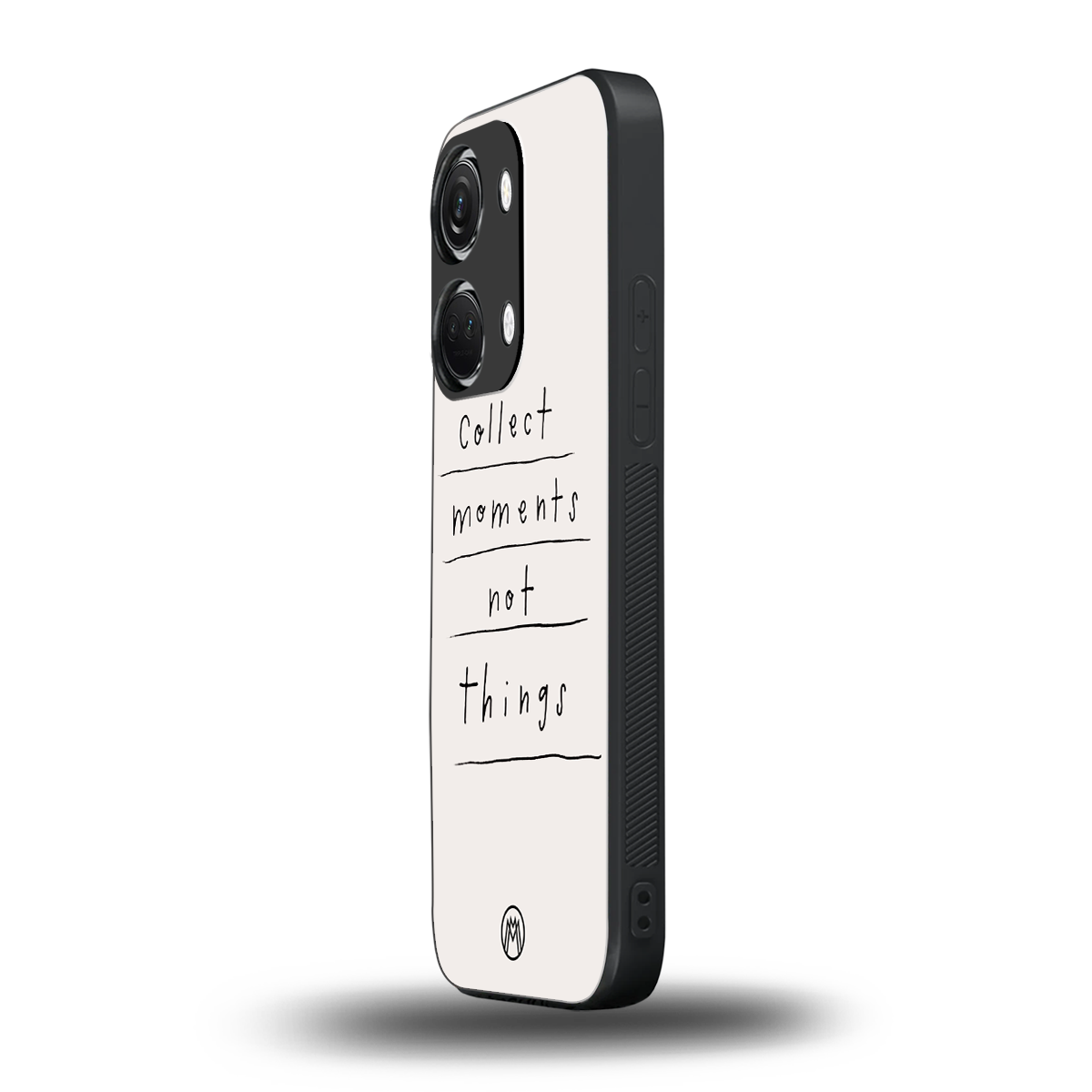 collect moments not things back phone cover | glass case for oneplus nord 3