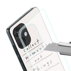 collect moments not things back phone cover | glass case for oneplus nord ce 3