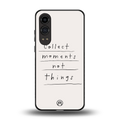 collect moments not things back phone cover | glass case for oneplus nord ce 4 lite