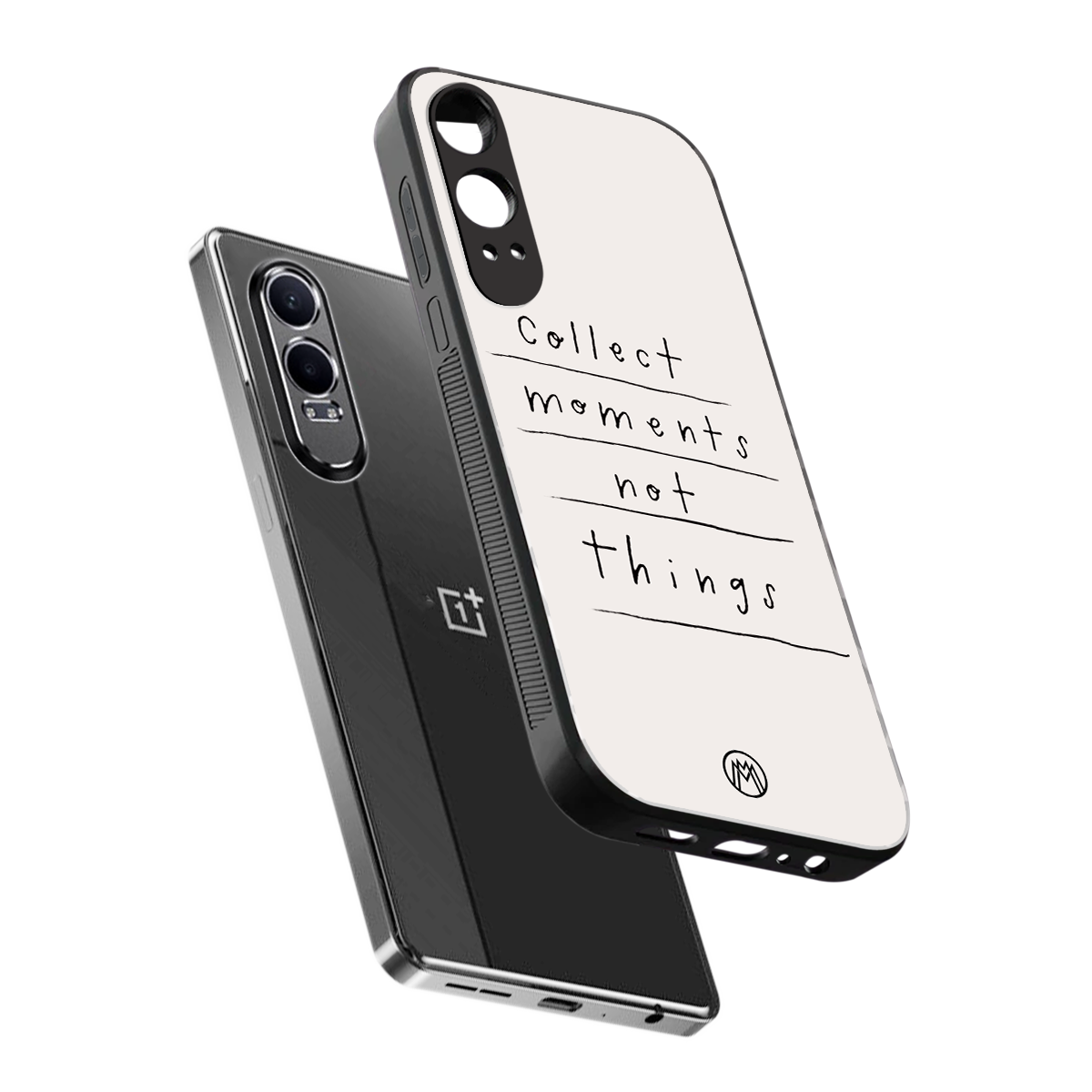 collect moments not things back phone cover | glass case for oneplus nord ce 4 lite