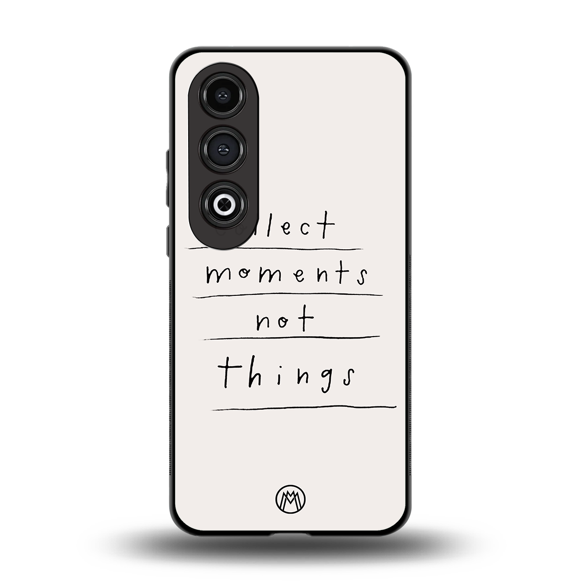 collect moments not things back phone cover | glass case for oneplus nord ce 4