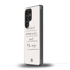 collect moments not things back phone cover | glass case for samsung galaxy s25 ultra