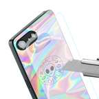 colorful alien back phone cover | glass case for iphone 16e