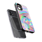 colorful alien back phone cover | glass case for nothing phone 1