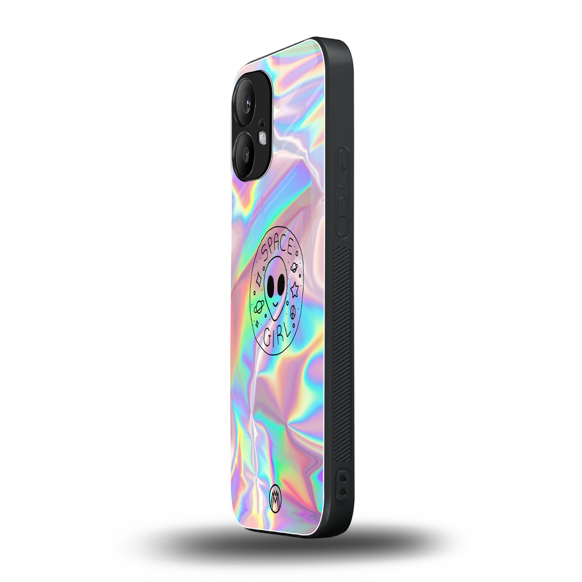 colorful alien back phone cover | glass case for nothing phone 2