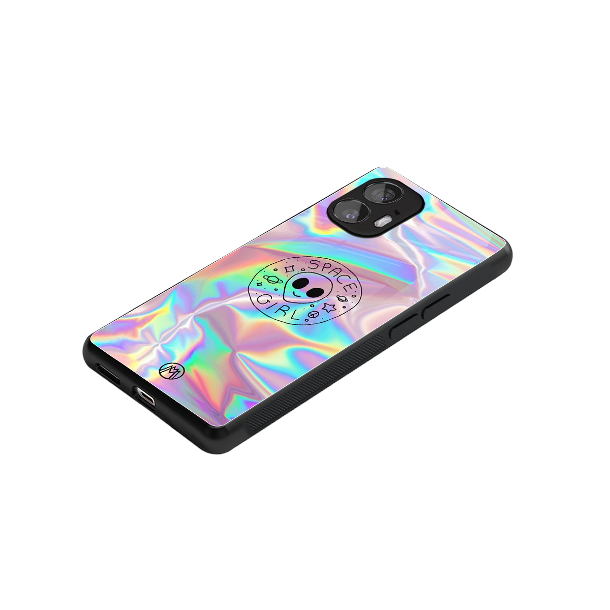 colorful alien back phone cover | glass case for nothing phone 2