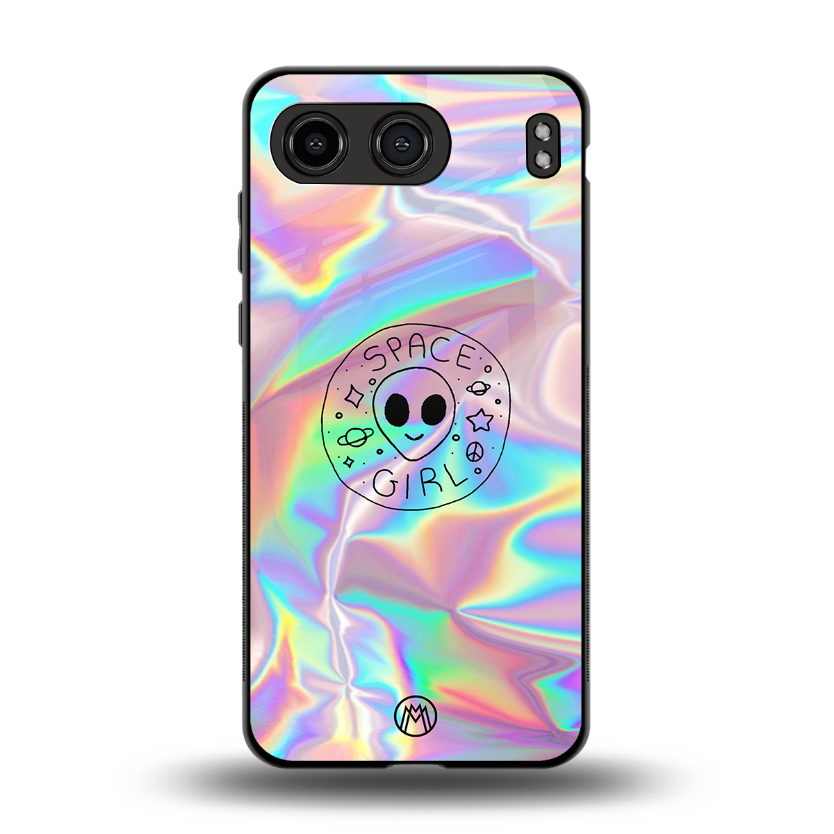 colorful alien back phone cover | glass case for oneplus nord 4