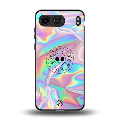 colorful alien back phone cover | glass case for oneplus nord 4