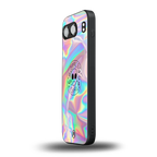 colorful alien back phone cover | glass case for oneplus nord 4
