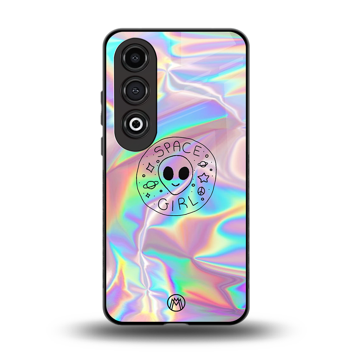 colorful alien back phone cover | glass case for oneplus nord ce 4