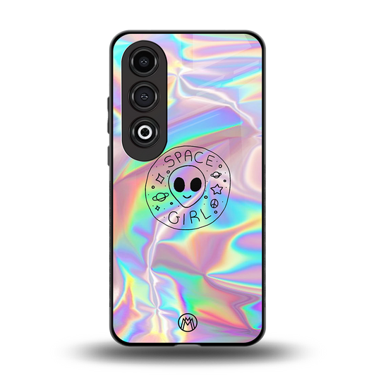 colorful alien back phone cover | glass case for oneplus nord ce 4