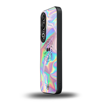 colorful alien back phone cover | glass case for oneplus nord ce 4