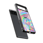 colorful alien back phone cover | glass case for google pixel 6