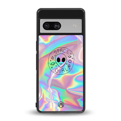 colorful alien back phone cover | glass case for Google Pixel 7