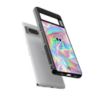 colorful alien back phone cover | glass case for Google Pixel 7