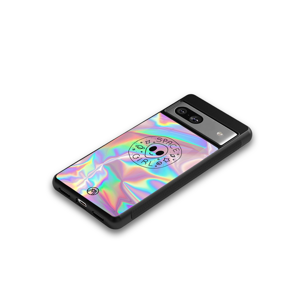 colorful alien back phone cover | glass case for Google Pixel 7