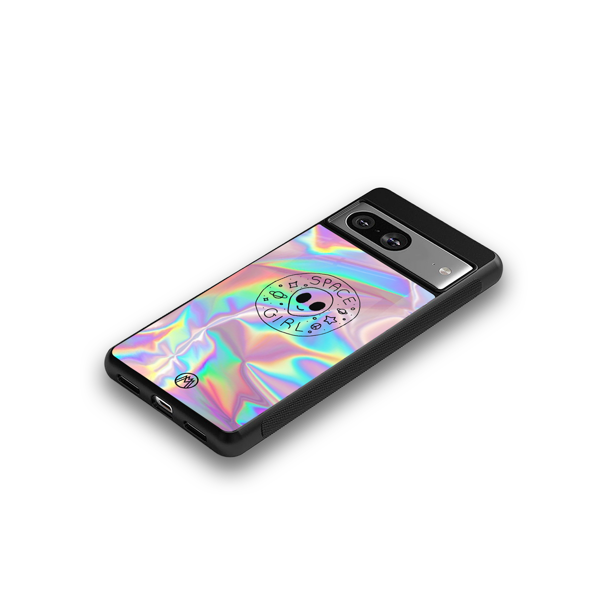 colorful alien back phone cover | glass case for Google Pixel 8