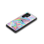 colorful alien back phone cover | glass case for samsung galaxy s25 ultra