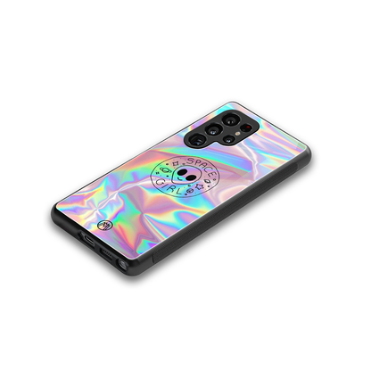 colorful alien back phone cover | glass case for samsung galaxy s25 ultra