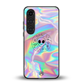 colorful alien back phone cover | glass case for samsung galaxy s25