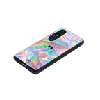 colorful alien back phone cover | glass case for samsung galaxy s24 fe
