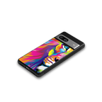 colourful fierce lion back phone cover | glass case for Google Pixel 7