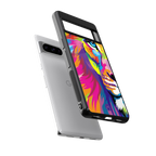 colourful fierce lion back phone cover | glass case for google pixel 8 pro