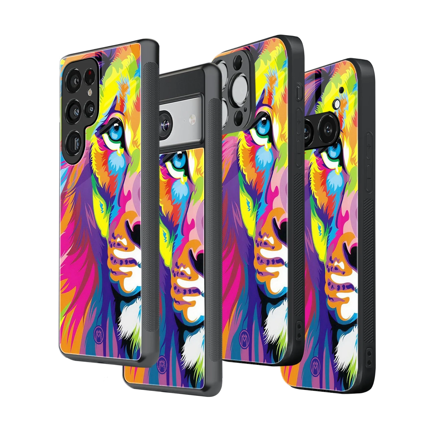 Stylish Glass Back Case for All Smartphones – iPhone, Samsung, OnePlus, Pixel, Redmi, Oppo, Vivo, Motorola