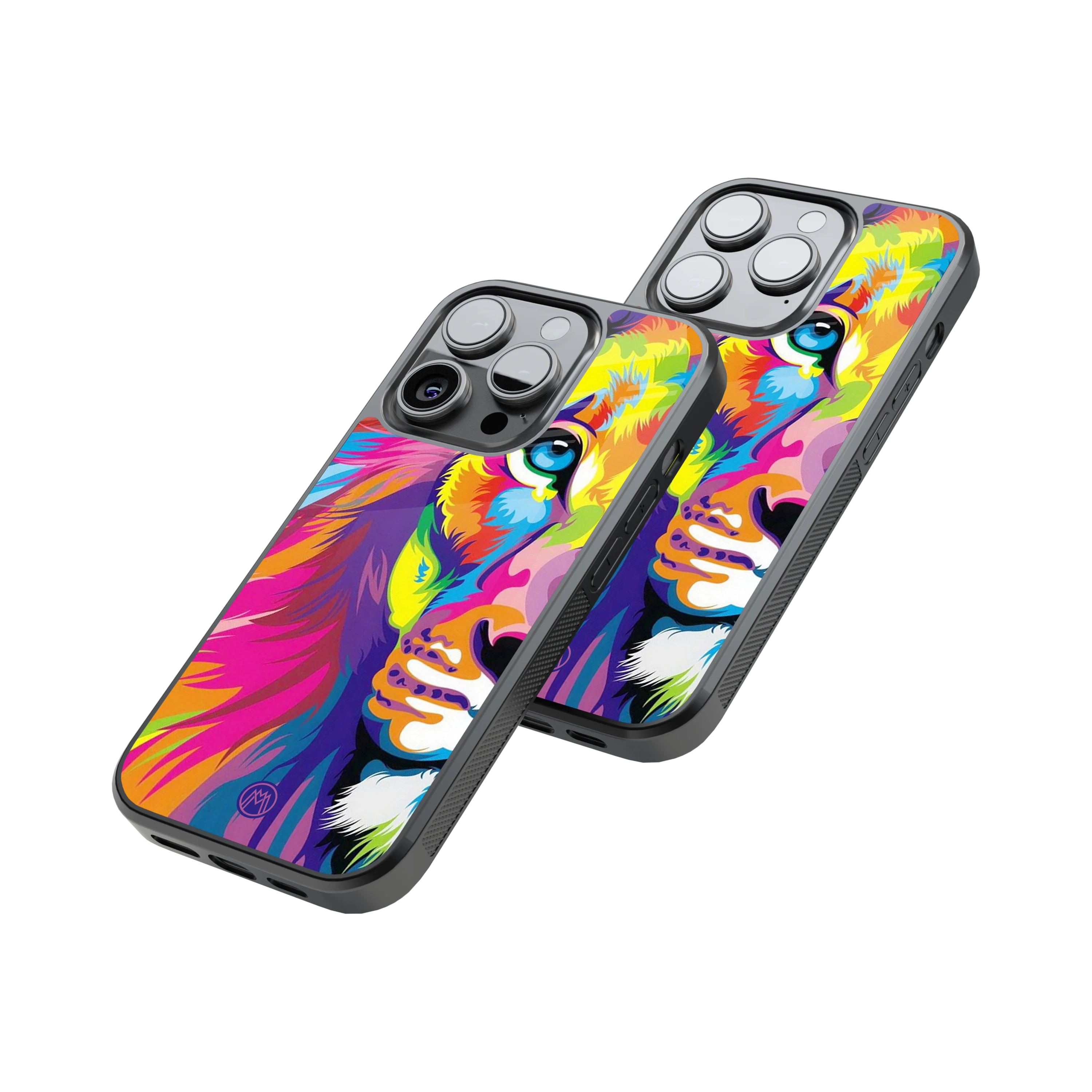 Protective Glass Back Phone Case Compatible with iPhone, Samsung, OnePlus, Pixel & More