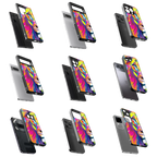Durable Glass Back Mobile Case for iPhone, Samsung, OnePlus, Google Pixel, Redmi, Vivo, Oppo