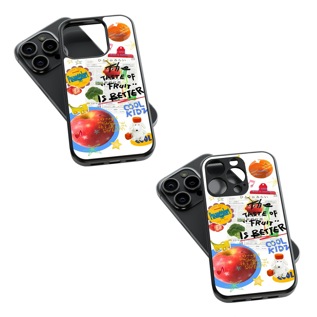 Trendy Glass Back Mobile Case for iPhone, Samsung, Redmi, OnePlus, Google Pixel, Motorola