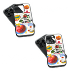 Trendy Glass Back Mobile Case for iPhone, Samsung, Redmi, OnePlus, Google Pixel, Motorola