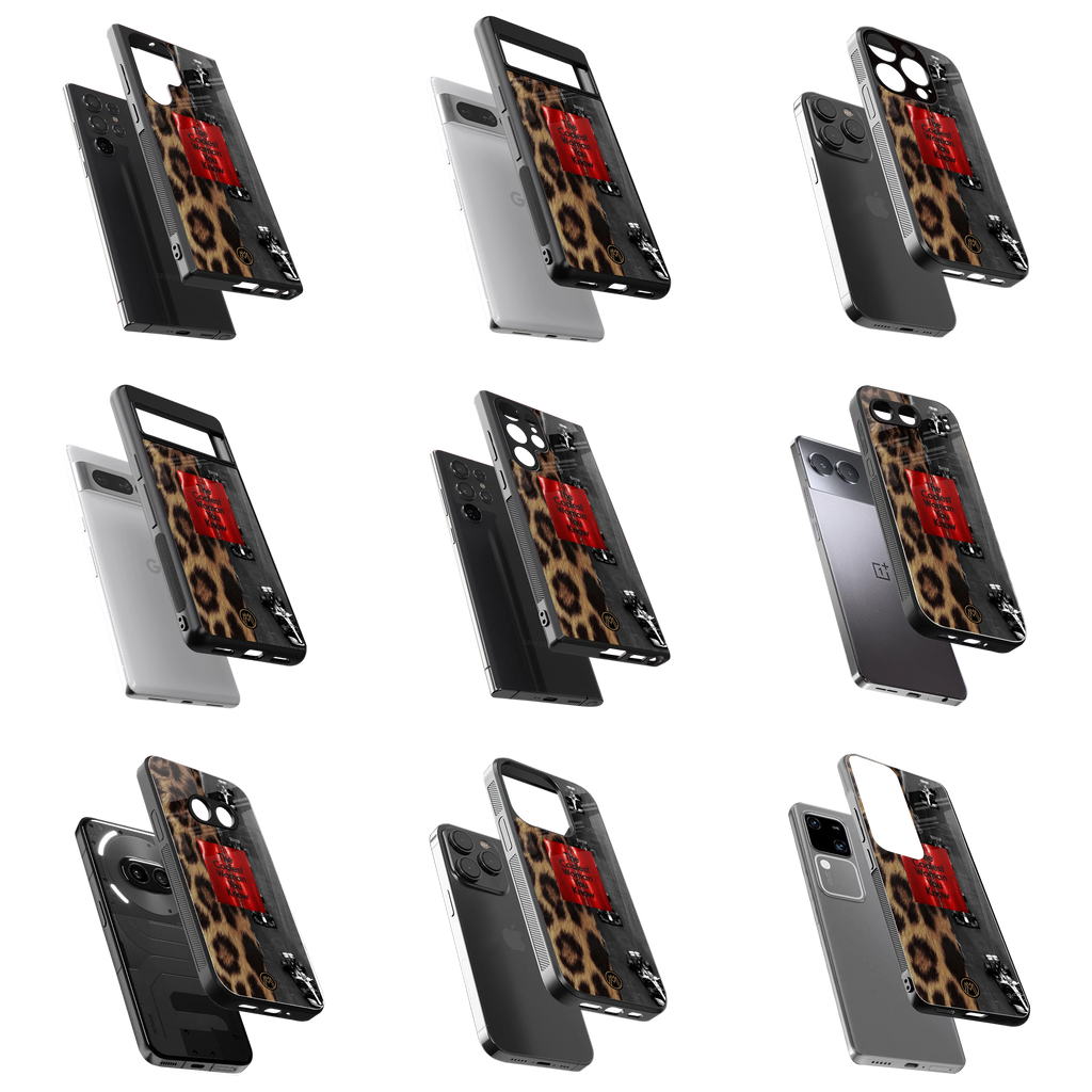 Durable Glass Back Mobile Case for iPhone, Samsung, OnePlus, Google Pixel, Redmi, Vivo, Oppo