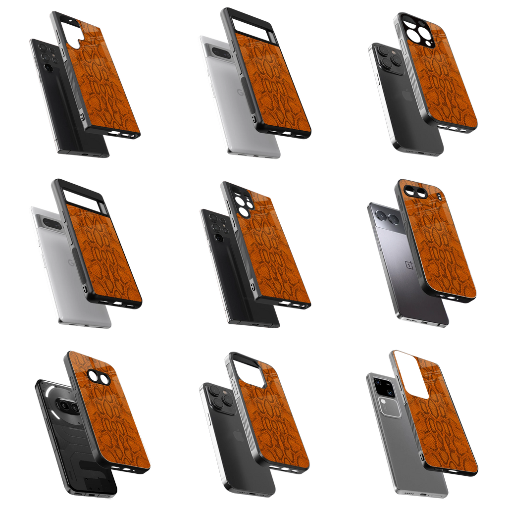 Durable Glass Back Mobile Case for iPhone, Samsung, OnePlus, Google Pixel, Redmi, Vivo, Oppo