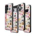 Stylish Glass Back Case for All Smartphones iPhone, Samsung, OnePlus, Pixel, Redmi, Oppo, Vivo, Motorola