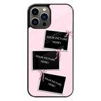Polaroid Personalised Glass Phone Case