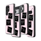 Polaroid Personalised Glass Phone Case