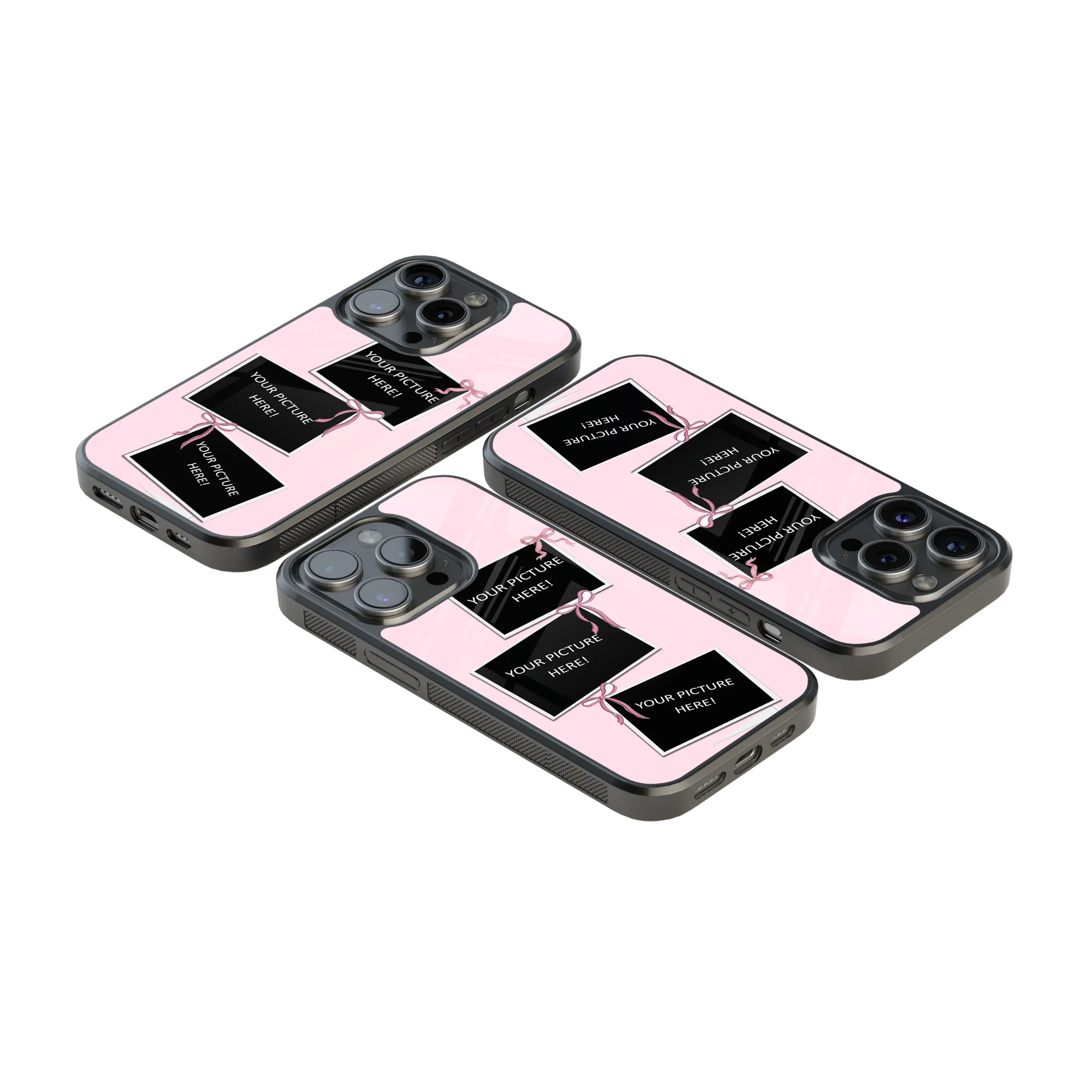 Polaroid Personalised Glass Phone Case